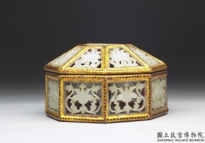 图片[2]-Jade octagonal box. India-China Archive